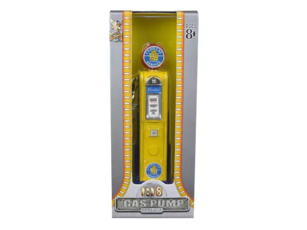 Cadillac Gasoline Vintage Gas Pump Digital 1/18 Diecast Replica by Road Signature #1
