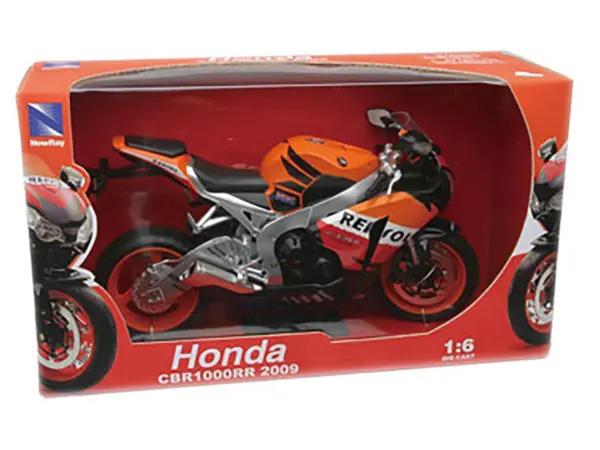 2009 Honda CBR1000RR "Repsol" 1/6 Diecast Motorcycle Model by New Ray #3