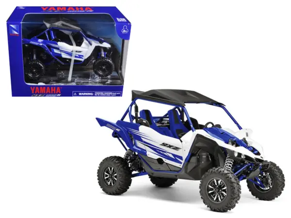 Yamaha YXZ 1000R Triple Cylinder Blue Buggy 1/18 Diecast Model by New Ray #1