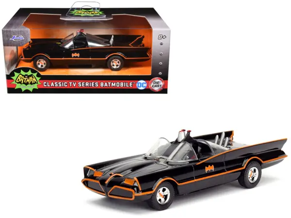 1966 TV Series Classic Batman Batmobile 1/32 Diecast Model Car by Jada #1