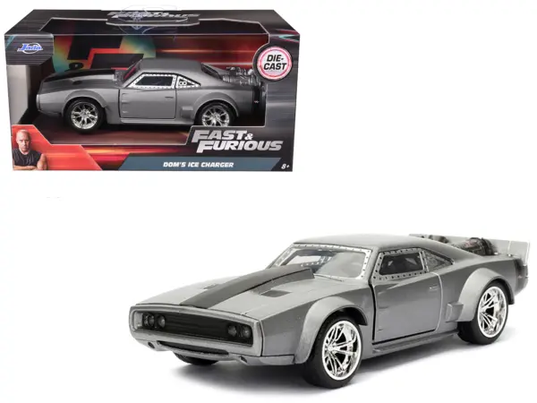 Dom's Ice Charger Fast & Furious F8 "The Fate of the Furious" Movie 1/32 Diecast Model Car  by Jada #1