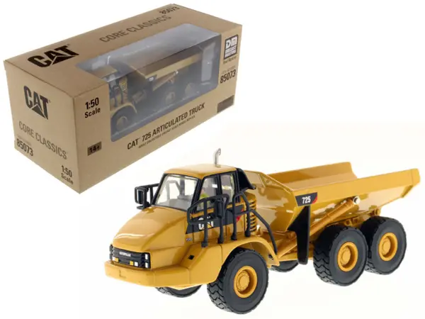 CAT Caterpillar 725 Articulated Truck with Operator "Core Classics Series" 1/50 Diecast Model by Diecast Masters #1