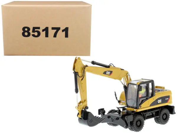CAT Caterpillar M316D Wheel Excavator with Operator "Core Classics Series" 1/50 Diecast Model  by Diecast Masters #1