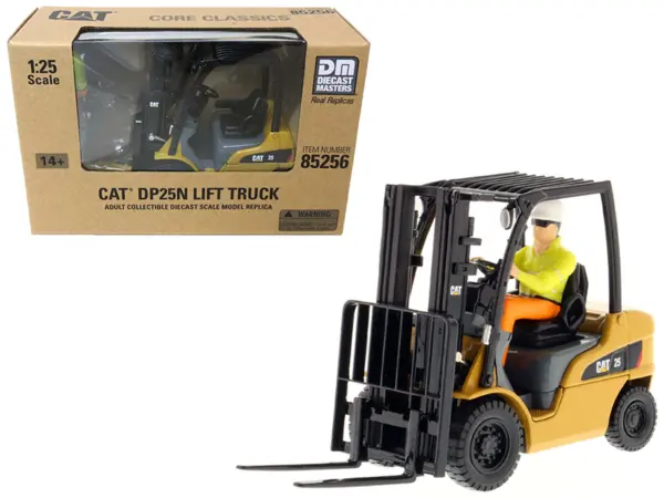 CAT Caterpillar DP25N DP/GP15-35N Range Lift Truck with Operator "Core Classics Series" 1/25 Diecast Model by Diecast Masters #1