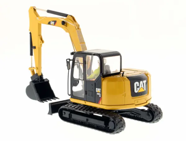 CAT Caterpillar 308E2 CR SB Mini Hydraulic Excavator with Working Tools and Operator "Core Classics" Series 1/32 Diecast Model by Diecast Masters #2