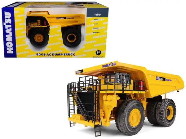 Komatsu 830E-AC Dump Truck 1/50 Diecast Model by First Gear #1