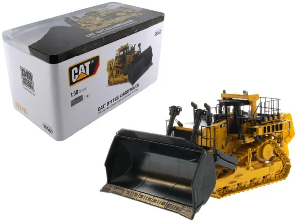 CAT Caterpillar D11T CD Carrydozer with Operator "High Line Series" 1/50 Diecast Model by Diecast Masters #1