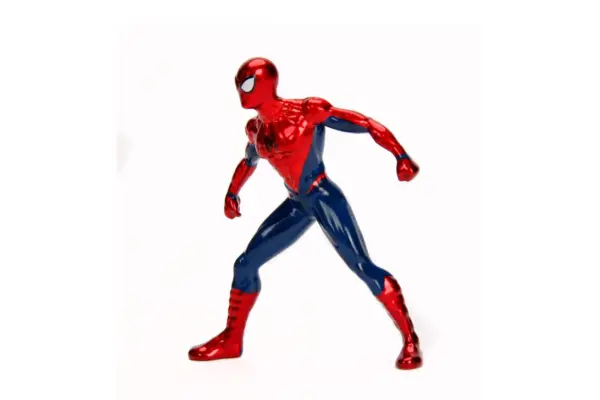 2017 Ford GT with Spider Man Diecast Figurine "Marvel" Series 1/24 Diecast Model Car by Jada #2