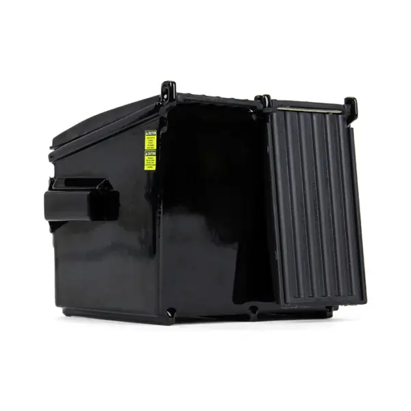 Refuse Trash Bin Black 1/34 Diecast Model by First Gear #2