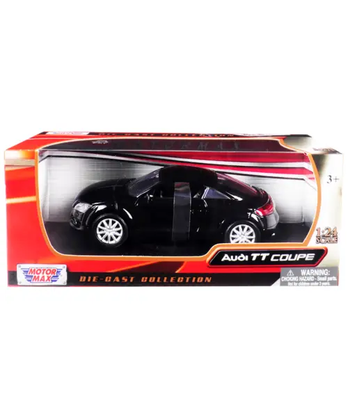 Audi TT Coupe Black 1/24 Diecast Model Car by Motormax #3