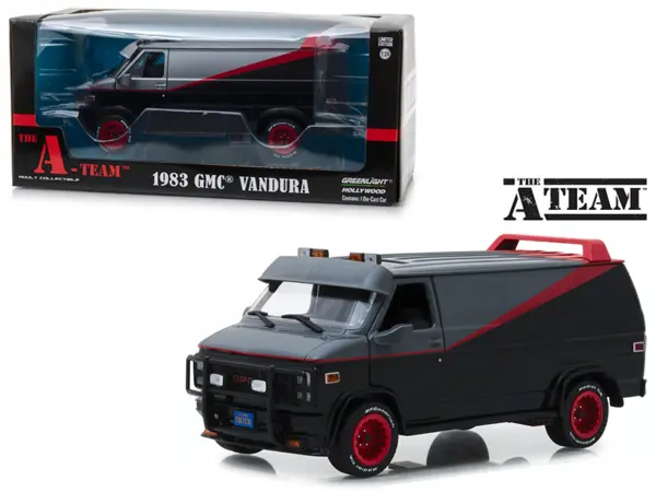 1983 GMC Vandura Van "The A-Team" (1983-1987) TV Series 1/24 Diecast Model Car by Greenlight #1