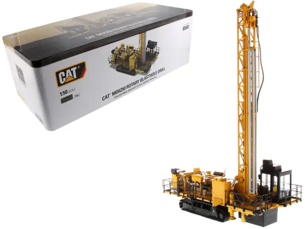 CAT Caterpillar MD6250 Rotary Blasthole Drill with Operator "High Line Series" 1/50 Diecast Model by Diecast Masters #1