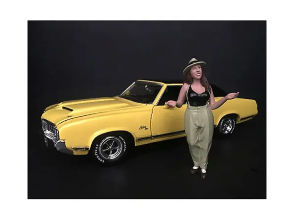 "Hanging Out II" Tanya Figurine for 1/18 Scale Models by American Diorama #1