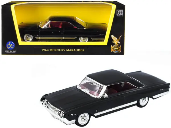 1964 Mercury Marauder Black 1/43 Diecast Model Car by Road Signature #1