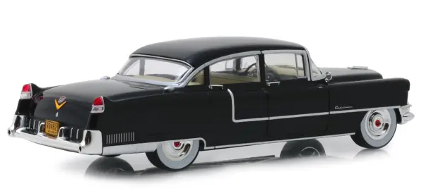 1955 Cadillac Fleetwood Series 60 Black "The Godfather" (1972) Movie 1/24 Diecast Model Car by Greenlight #2