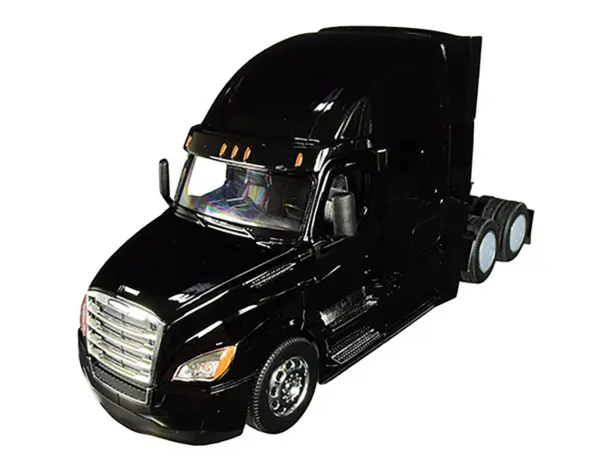 Freightliner Cascadia Truck Black "Transporter" 1/32 Diecast Model by Welly #2