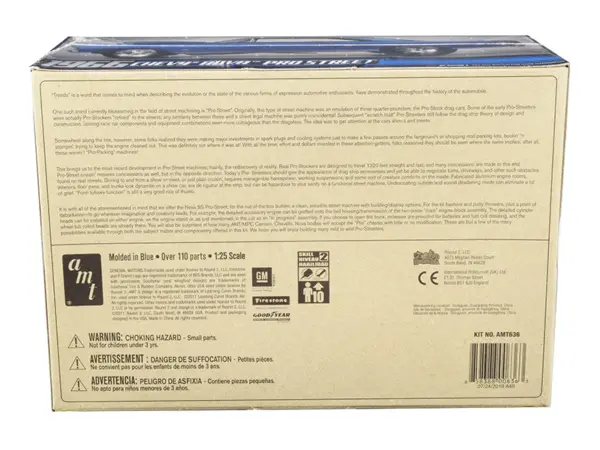 Skill 2 Model Kit 1966 Chevrolet Nova Pro Street 1/25 Scale Model by AMT #4