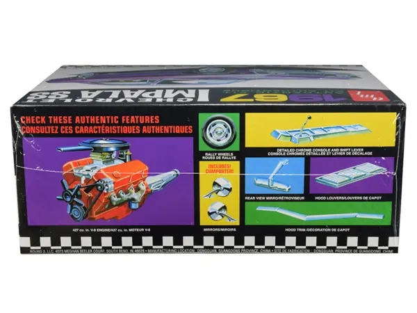 Skill 2 Model Kit 1967 Chevrolet Impala SS 1/25 Scale Model by AMT #2