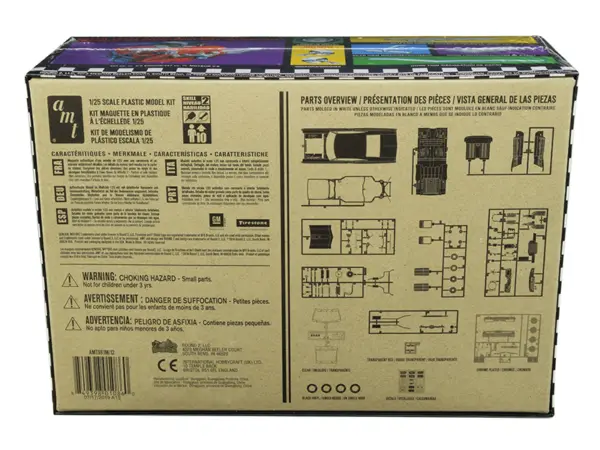 Skill 2 Model Kit 1967 Chevrolet Impala SS 1/25 Scale Model by AMT #3