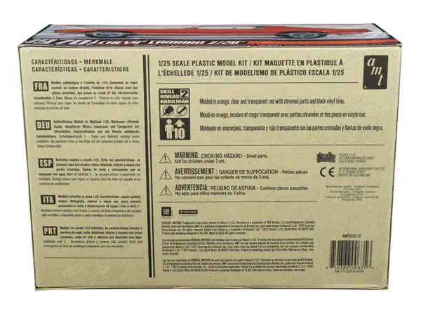 Skill 2 Model Kit 1970 1/2 Chevrolet Camaro Z/28 1/25 Scale Model by AMT #4