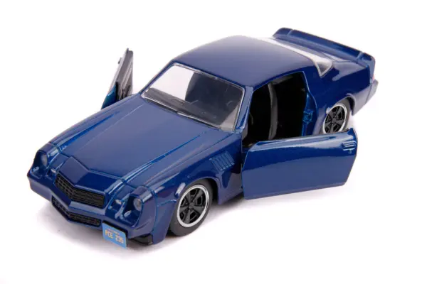 Billy's Chevrolet Camaro Z28 Metallic Dark Blue "Stranger Things" (2016) TV Series "Hollywood Rides" 1/32 Diecast Model Car by Jada #2