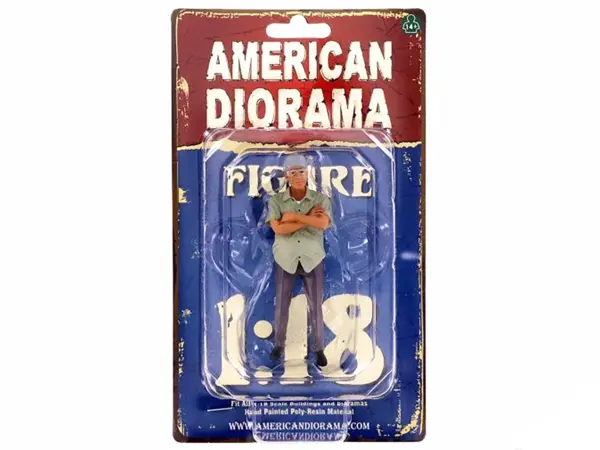 "Weekend Car Show" Figurine II for 1/18 Scale Models by American Diorama #3