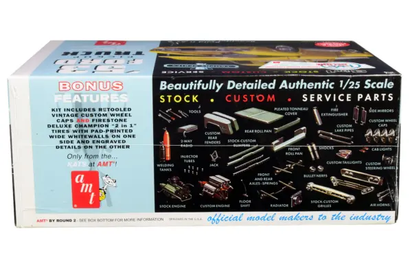 Skill 2 Model Kit 1953 Ford Pickup Truck "Trophy Series" 3 in 1 Kit 1/25 Scale Model by AMT #2