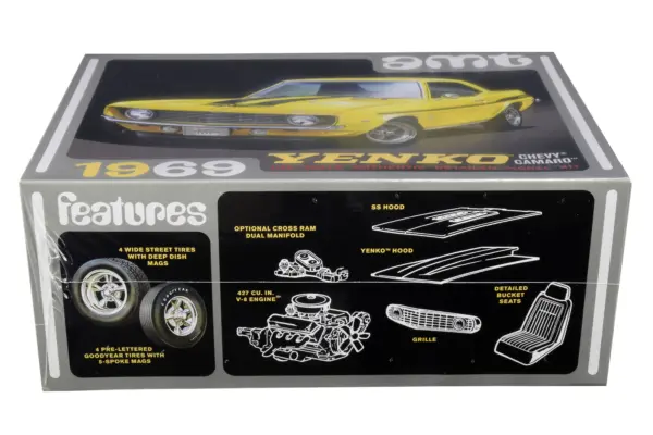 Skill 2 Model Kit 1969 Chevrolet Camaro Yenko 1/25 Scale Model by AMT #2