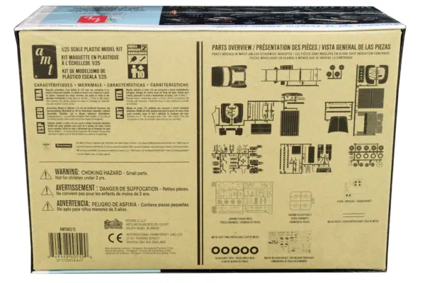 Skill 2 Model Kit 1953 Ford Pickup Truck "Trophy Series" 3 in 1 Kit 1/25 Scale Model by AMT #4