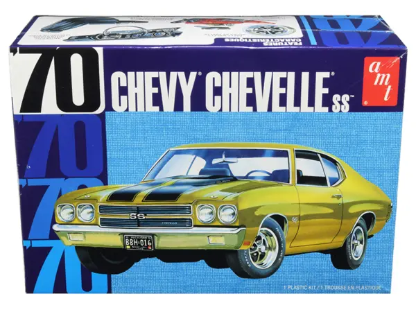 Skill 2 Model Kit 1970 Chevrolet Chevelle SS 1/25 Scale Model by AMT #1