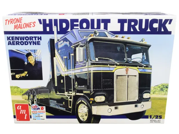 Skill 3 Model Kit Tyrone Malone's Kenworth Aerodyne "Hideout Truck" 1/25 Scale Model by AMT #1