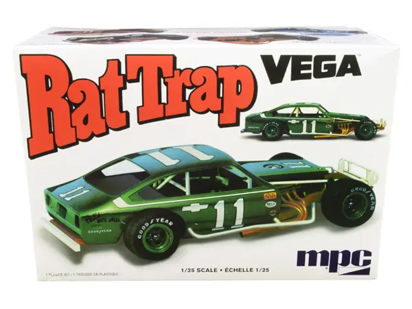 Skill 2 Model Kit Chevrolet Vega Modified "Rat Trap" 1/25 Scale Model by MPC #1