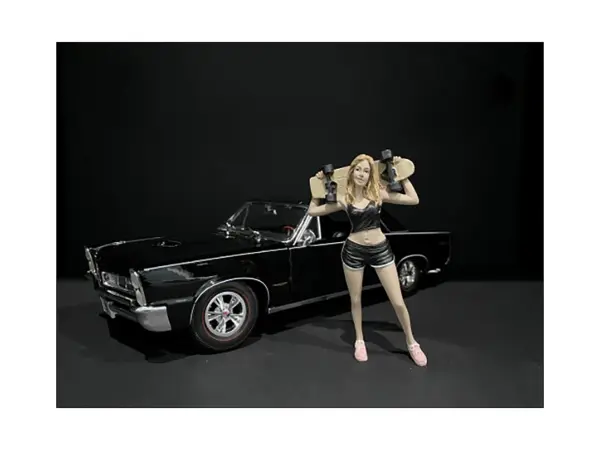 Skateboarder Figurine I for 1/18 Scale Models by American Diorama #1