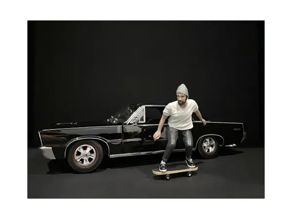 Skateboarder Figurine II for 1/24 Scale Models by American Diorama #1