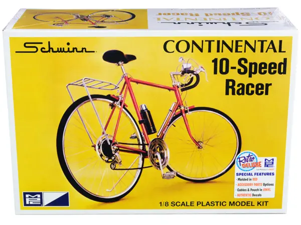 Skill 2 Model Kit Schwinn Continental 10-Speed Bicycle 1/8 Scale Model by MPC #1