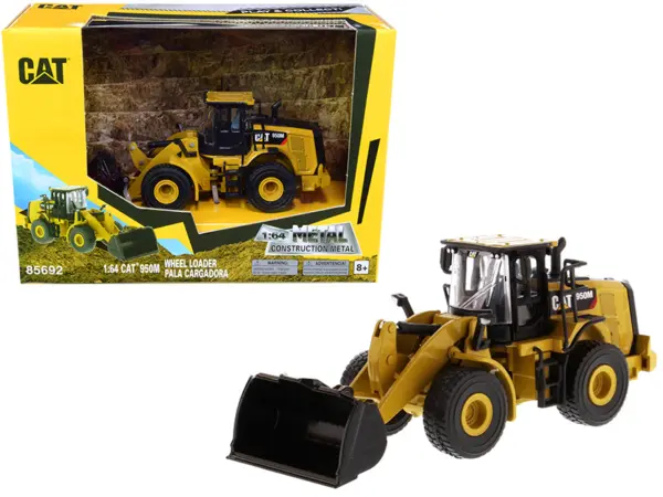 CAT Caterpillar 950M Wheel Loader "Play & Collect!" Series 1/64 Diecast Model by Diecast Masters #1