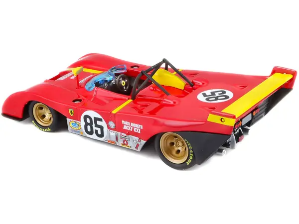 Ferrari 312P #85 Jacky Ickx - Mario Andretti 6 Hours of Watkins Glen (1972) 1/43 Diecast Model Car by Bburago #3