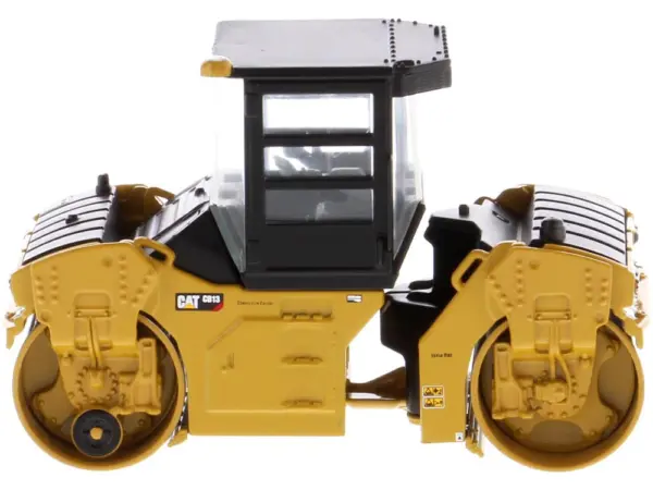 CAT Caterpillar CB-13 Tandem Vibratory Roller with Cab "Play & Collect!" Series 1/64 Diecast Model by Diecast Masters #2