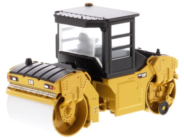 CAT Caterpillar CB-13 Tandem Vibratory Roller with Cab "Play & Collect!" Series 1/64 Diecast Model by Diecast Masters #4