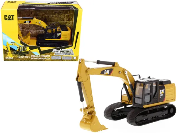 CAT Caterpillar 320F L Hydraulic Excavator "Play & Collect!" Series 1/64 Diecast Model by Diecast Masters #1