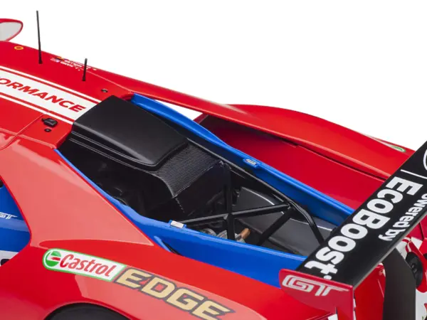 Ford GT #68 Sebastien Bourdais - Joey Hand - Dirk Muller 24H of Le Mans (2019) 1/18 Model Car by Autoart #4