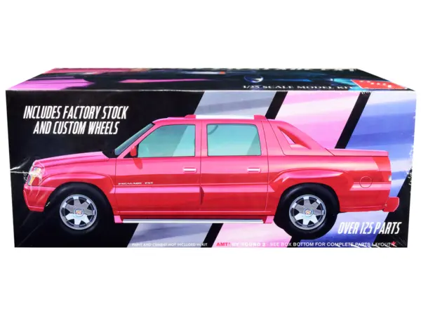 Skill 2 Model Kit 2005 Cadillac Escalade EXT 1/25 Scale Model by AMT #3