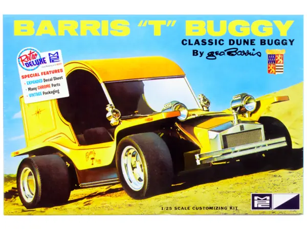 Skill 2 Model Kit George Barris "T" Classic Dune Buggy 3-in-1 Kit 1/25 Scale Model by MPC #1