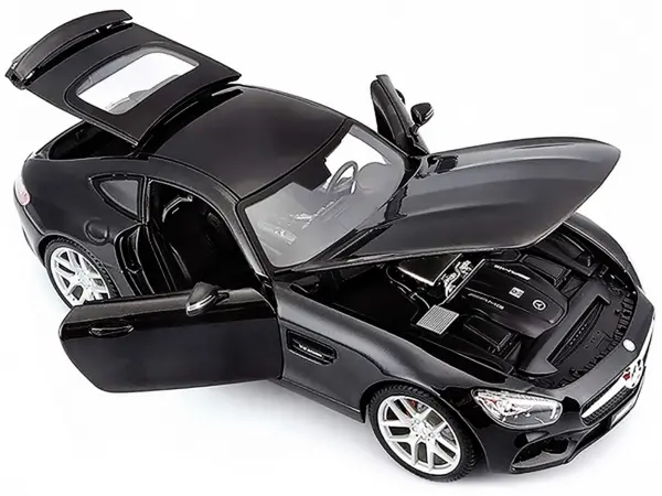 Mercedes Benz AMG GT Black Metallic "Special Edition" 1/18 Diecast Model Car by Maisto #3