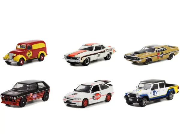 "Running on Empty" 6 piece Set Series 14 1/64 Diecast Model Cars by Greenlight #2
