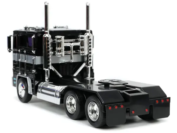 Decepticon Nemesis Prime with Robot on Chassis "Transformers" TV Series "Hollywood Rides" Series 1/24 Diecast Model by Jada #3