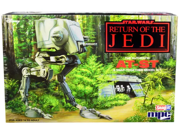 Skill 2 Snap Model Kit AT-ST "Star Wars: Return of the Jedi" Movie Scale Model by MPC #1