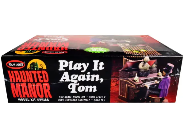 Skill 2 Model Kit Haunted Manor "Play it Again Tom" Diorama Set 1/12 Scale Model by Polar Lights #2