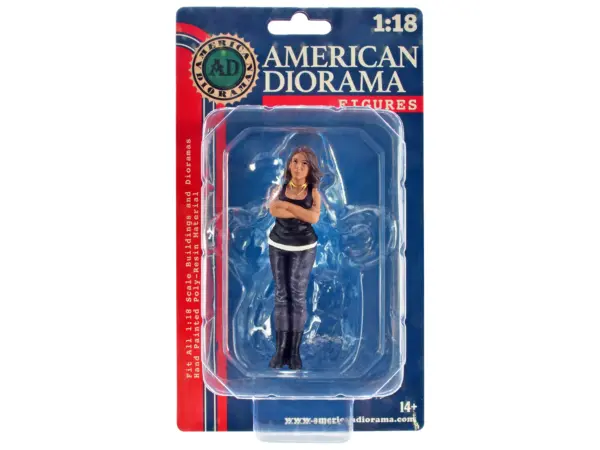 "Car Meet 3" Figure 2 for 1/18 Scale Models by American Diorama #3