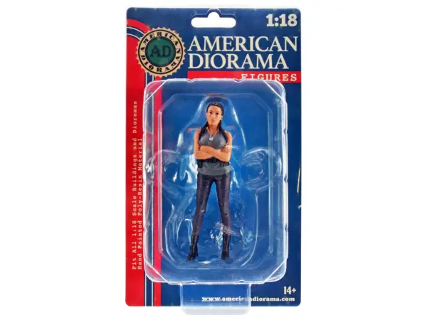 "Car Meet 3" Figure 7 for 1/18 Scale Models by American Diorama #3